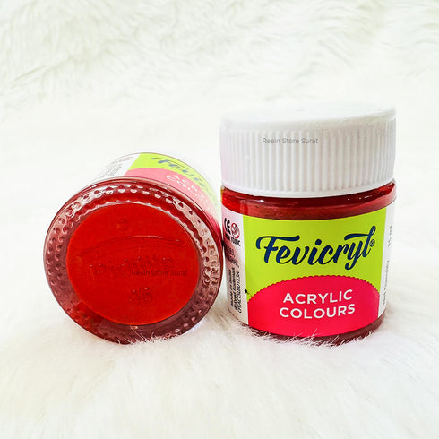 Red acrylic color